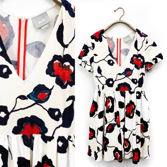 Anthropologie Dresses & Skirts - Anthropologie Maeve painted poppies dress